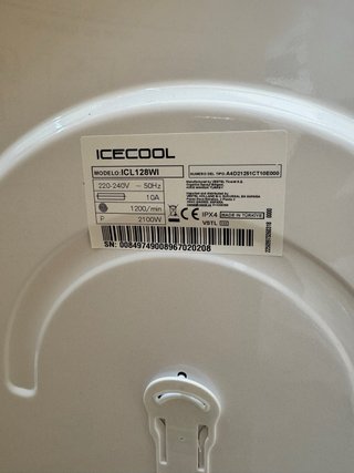 Lavadora ICECOOL Inverter Drive 8KG 1200rpm