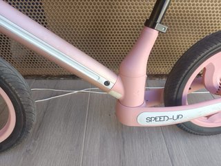 Bicicleta sin pedales Olmitos rosa