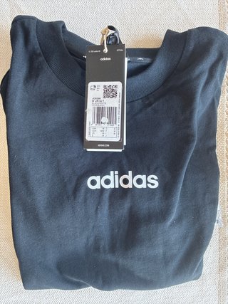 Camiseta Adidas Mujer Negra Talla M