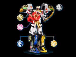 Power Rangers ReIgnition 6 Combinables Thunderzord