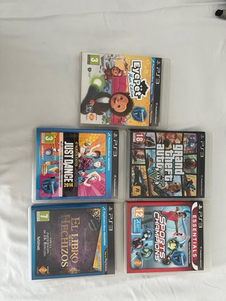 Pack PS3 Super Slim + Kit PS Move + 5 juegos
