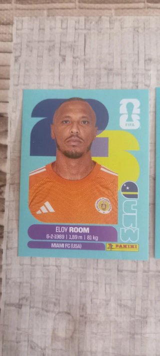 2 Cromos Curaçau Mundial 2026 FIFA