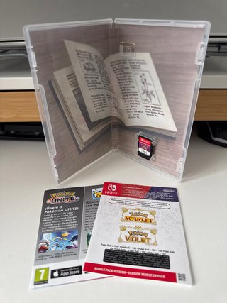 🇪🇸Pokemon Púrpura + Tesoro Oculto Area Cero Switch