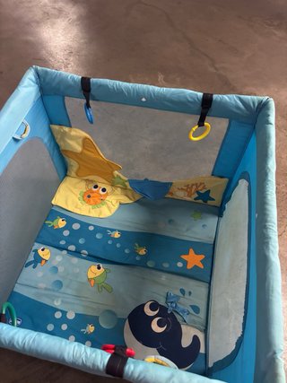 Parque infantil Chicco azul
