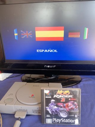 🇪🇦🇬🇧🇳🇱Moto Racer 2 PlayStation 1