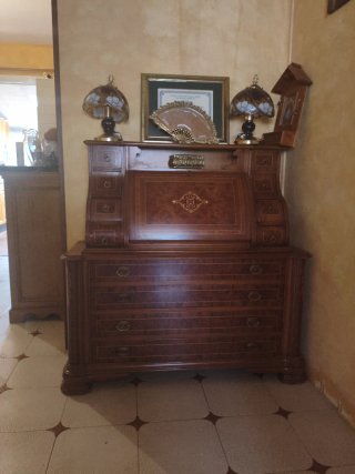 Mueble Secreter / Buró Clásico Madera