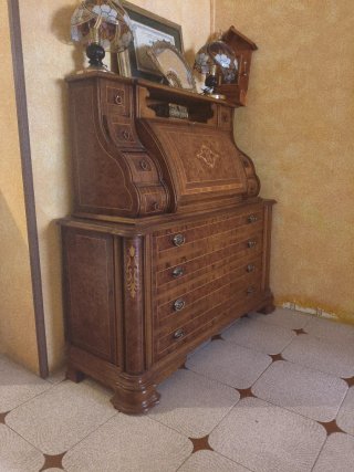 Mueble Secreter / Buró Clásico Madera