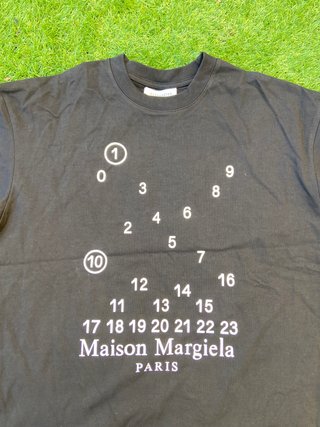Camiseta Maison Margiela  Negra
