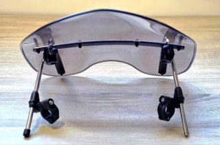 Parabrisas Moto Universal Gris