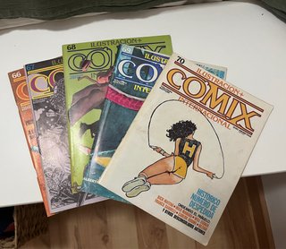 Revistas Comix Internacional 66-70