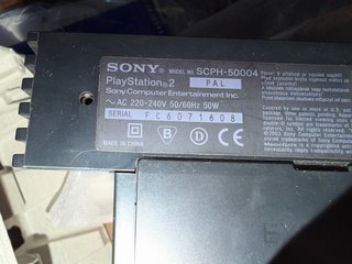 Consola Sony PlayStation 2 Negra ps2