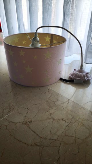 Lámpara infantil estrellas