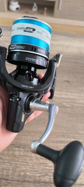 Carrete Pesca Cayman Black 7000 SS Aluminio