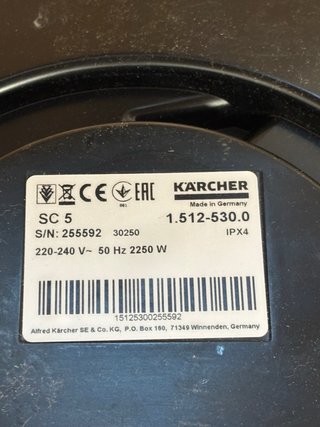 Karcher SC5 EasyFix Limpiador a Vapor COMO NUEVA