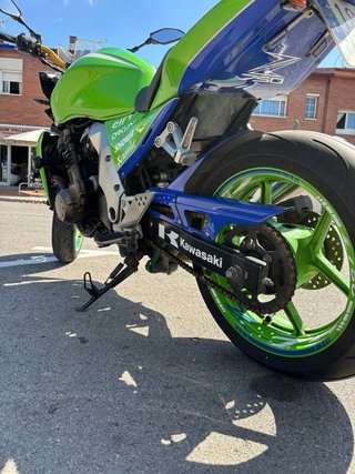 Kawasaki Z750 2006 Verde/Blanca