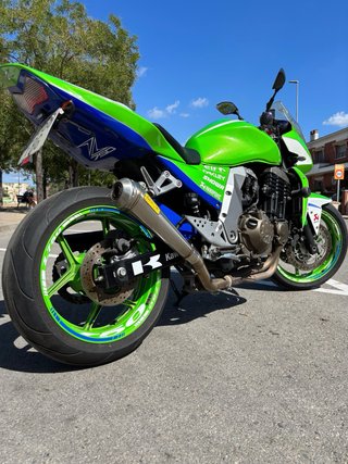 Kawasaki Z750 2006 Verde/Blanca
