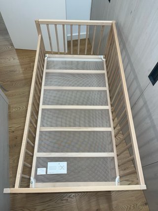 Cuna de madera Ikea Sniglar | PERFECTO ESTADO