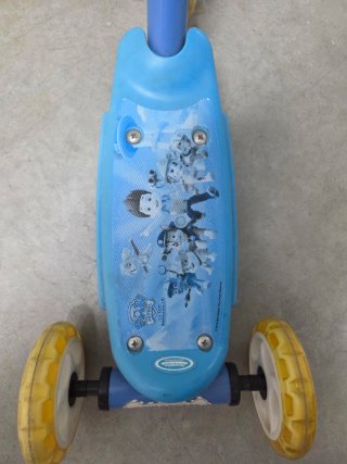 Patinete infantil 3 ruedas azul