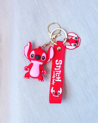Porta-chaves Stitch vermelho