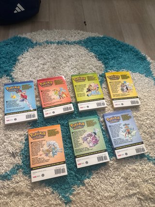 Libros infantiles Manga Pokemon 7 Volumenes