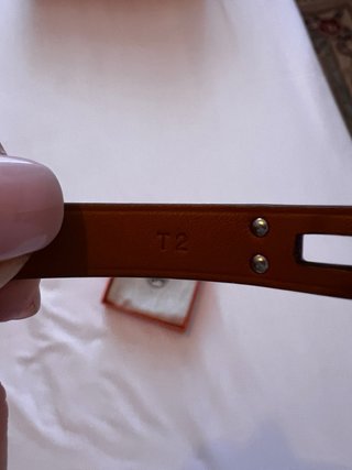 Pulsera Doble Vuelta Kelly Hermes Naranja