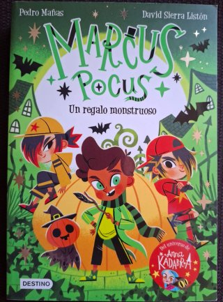 4 libros Marcus Pocus