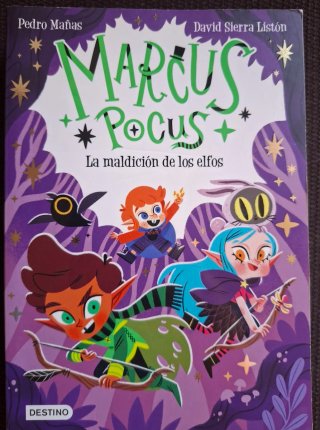 4 libros Marcus Pocus