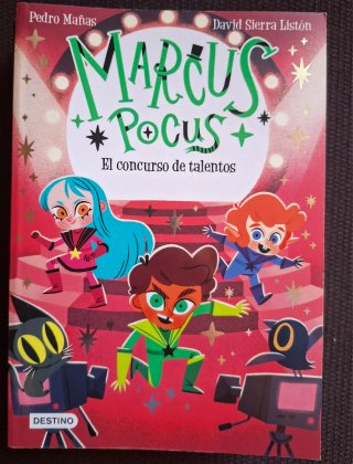 4 libros Marcus Pocus