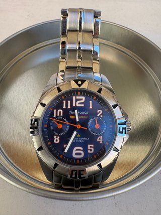 Reloj Time Force Azul y Plateado