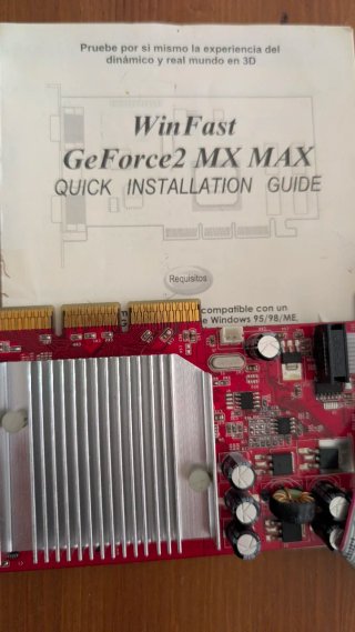 Tarjeta Gráfica Leadtek WinFast GeForce2 MX DVI