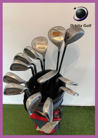Set de Palos de Golf TRACKER y LONGRIDGE