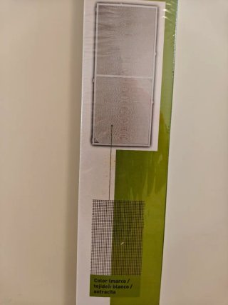 Puerta mosquitera telescópica precintada + regalo