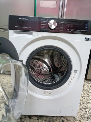 Lavadora Hisense 12kg 1400rpm con garantía