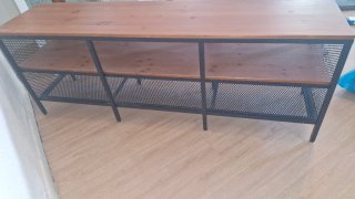Mueble TV Hierro y Madera