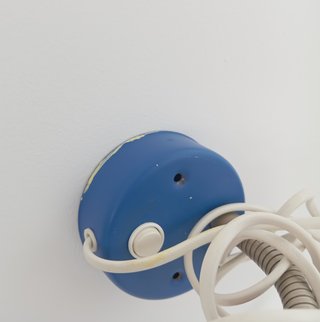 Lámpara infantil azul