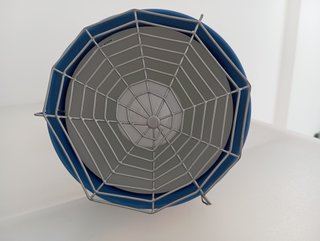 Lámpara infantil azul