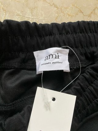 Pantaloncini Ami Paris neri tagliaM (vestono meno)