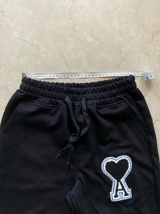 Pantaloncini Ami Paris neri tagliaM (vestono meno)
