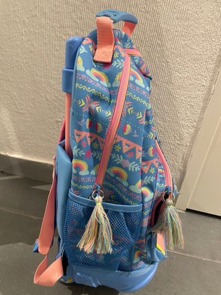 Mochila Ruedas Niña Totto Llama