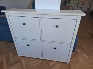 Zapatero Ikea Hemnes Blanco