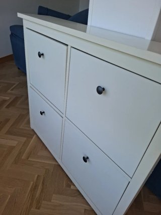 Zapatero Ikea Hemnes Blanco