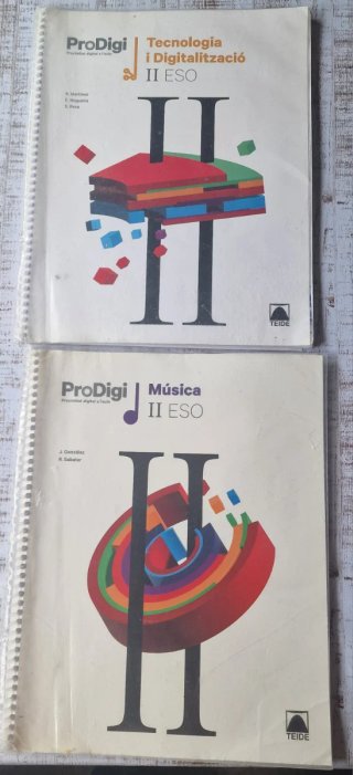 Libros 2º ESO Instituto Bruguers