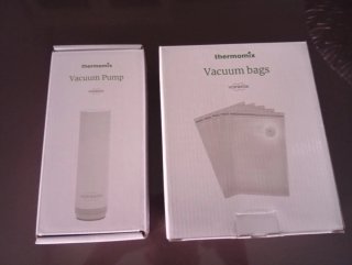 Bomba de vacío Thermomix y bolsas