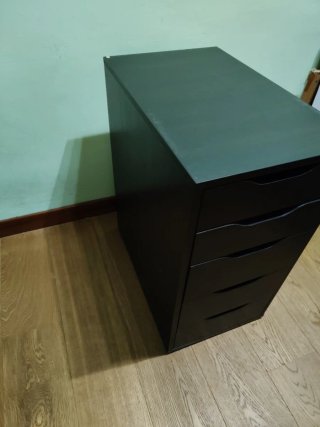 Cajoneras IKEA 5 cajones wengé
