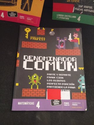 Matemáticas , llengua y Lengua 4, Primaria.