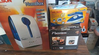 Humidificador, Plancha y Cocedor de Huevos