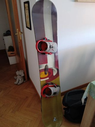 Tabla Snowboard Burton con Funda