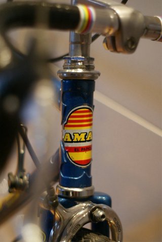 Bicicleta Clásica Amat Cadete Azul