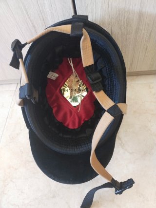 Casco de equitación negro - 57