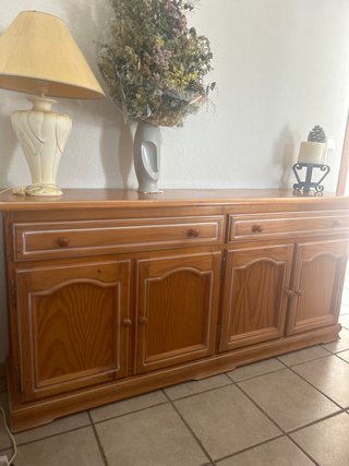 Mueble de salón completo madera